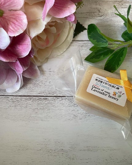 手作り洗顔石鹸 アンティアン クイーン オブ ソープ 「ラベンダーハニー」/アンティアン/洗顔石鹸を使ったクチコミ(1枚目)