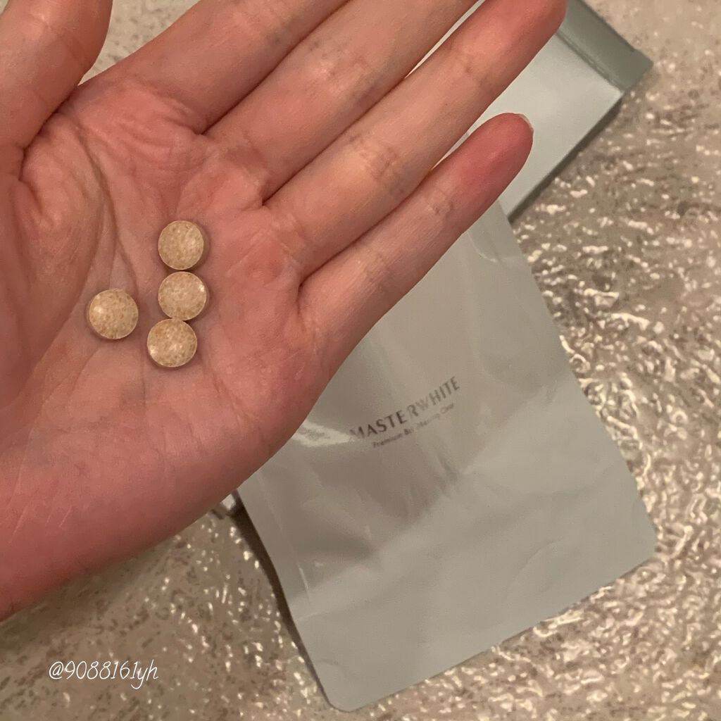 マスターホワイト/ヴィジョンステイト/美容サプリメントを使ったクチコミ（3枚目）