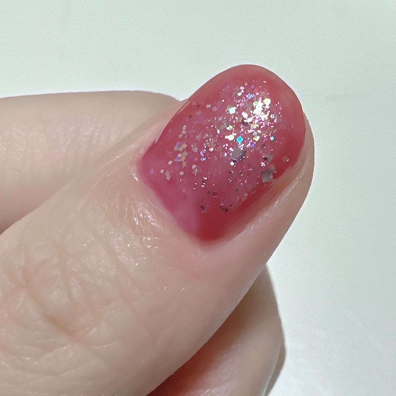 ネイル エナメル 346 パープル系/ちふれ/マニキュアを使ったクチコミ（2枚目）