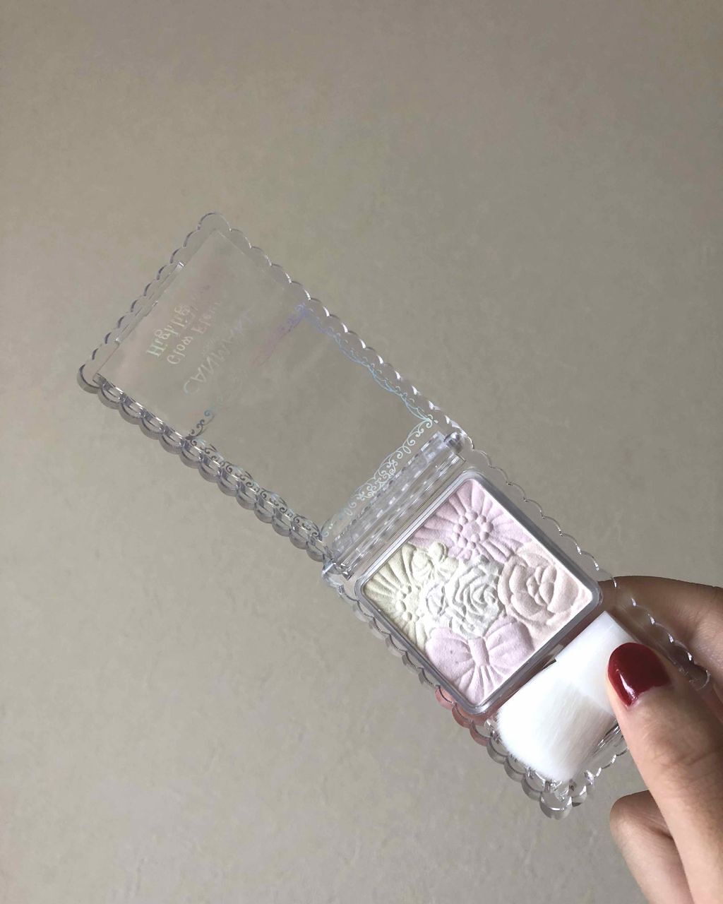 グロウフルールハイライター/キャンメイク/パウダーハイライトを使ったクチコミ(2枚目)