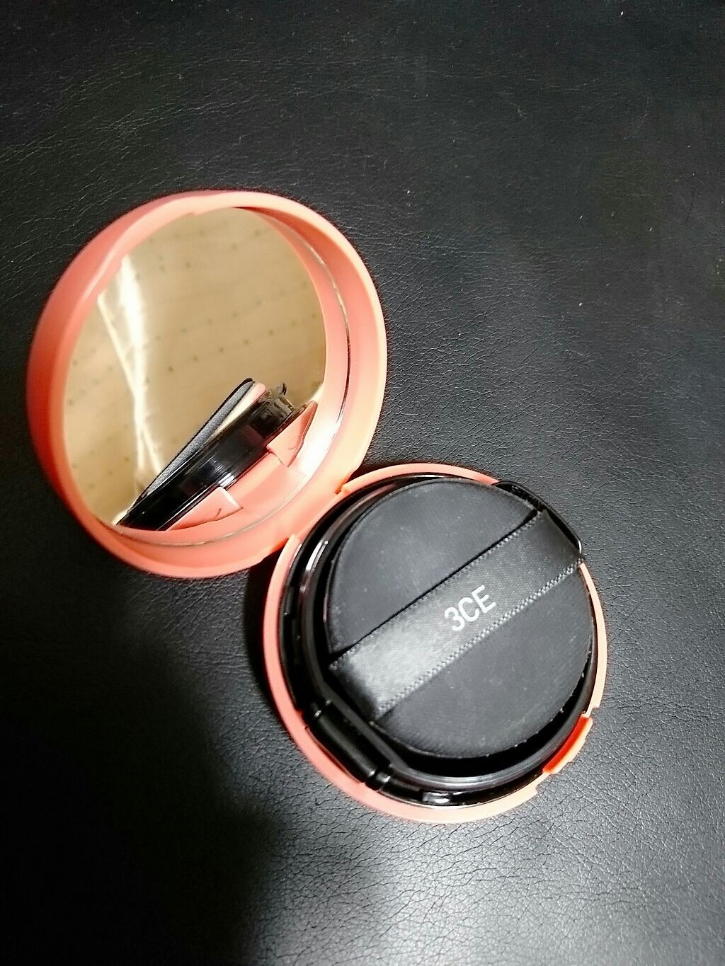 3CE BLUSH CUSHION #CORAL /3CE/ジェル・クリームチークを使ったクチコミ（2枚目）