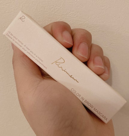 カラーインブロウマスカラ/Ririmew/眉マスカラを使ったクチコミ(6枚目)