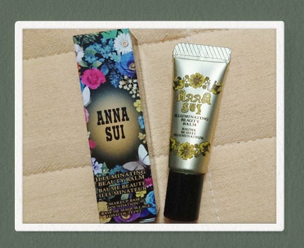ANNA SUI イルミネイティング ビューティ バームのクチコミ「アナスイのコスメを、小さいサンプルよりは大きいサイズのサンプルを頂きました😆
アナスイはパッケ.....」(1枚目)