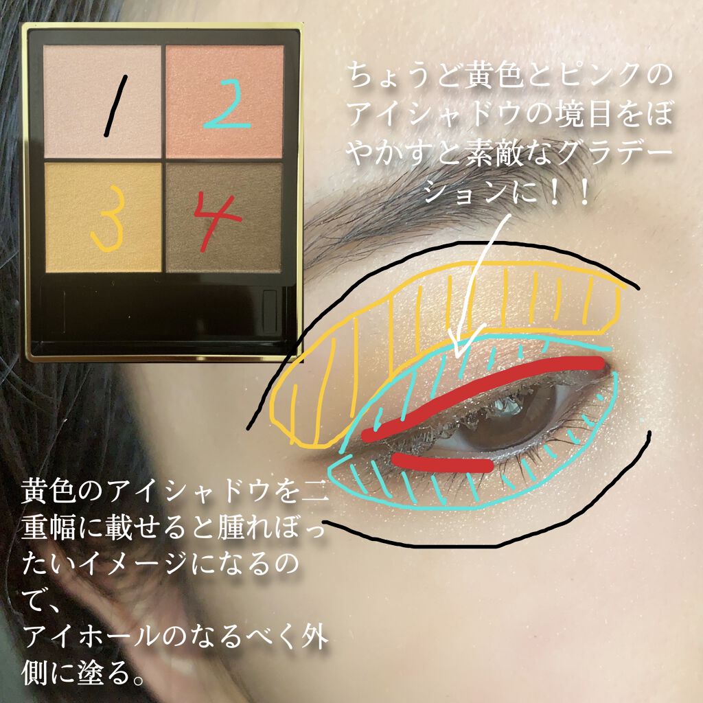 リアルクローズシャドウ/excel/アイシャドウパレットを使ったクチコミ（2枚目）