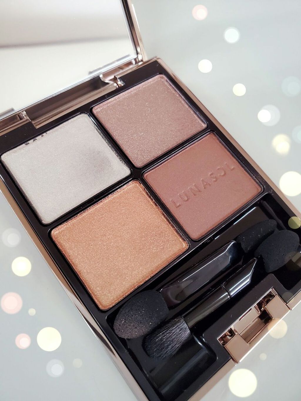 アイカラーレーション/LUNASOL/アイシャドウパレットを使ったクチコミ(1枚目)