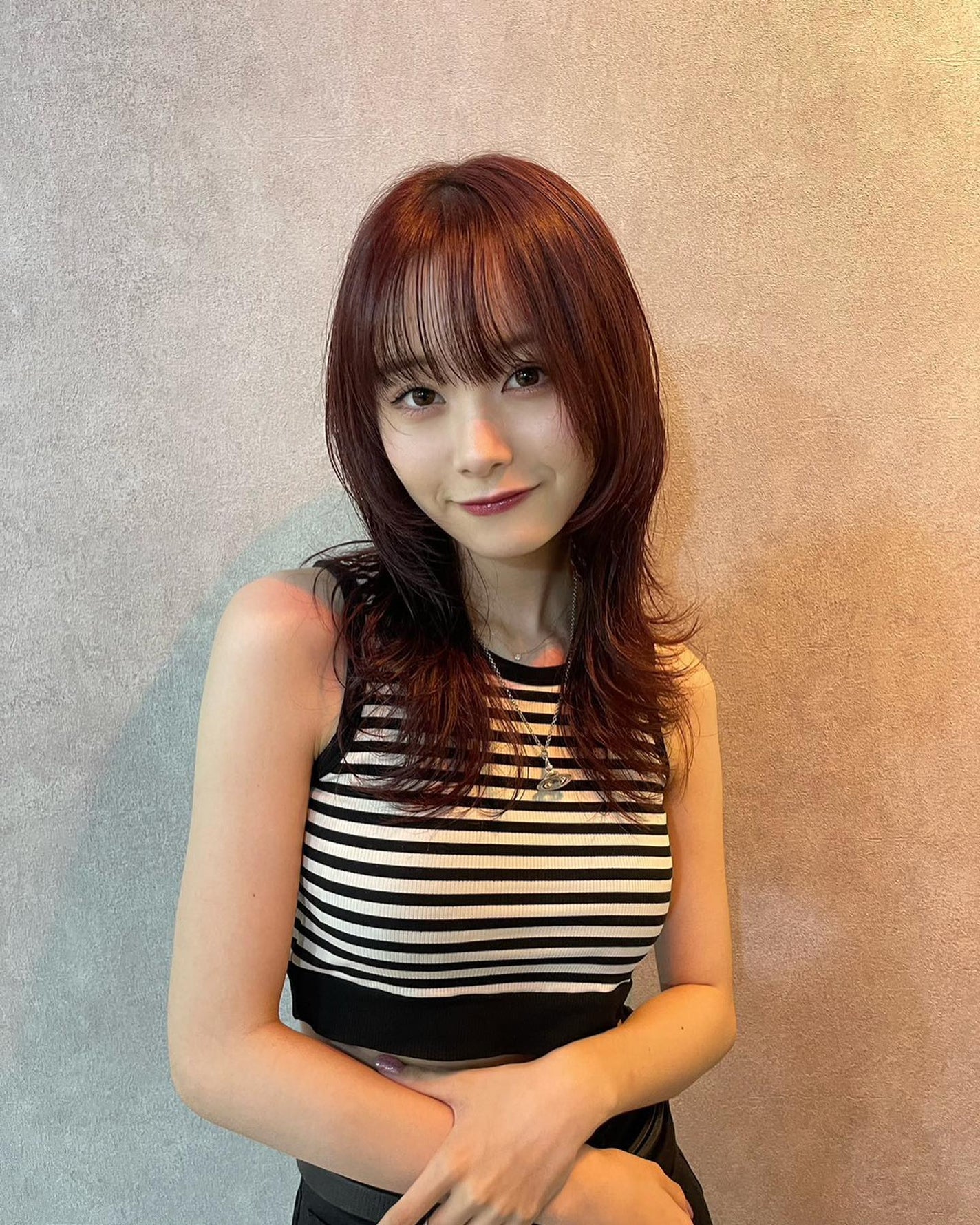 あつき on LIPS 「yoko_yui_team8ちゃん赤入れた〜!いつもありがとう..」(1枚目)