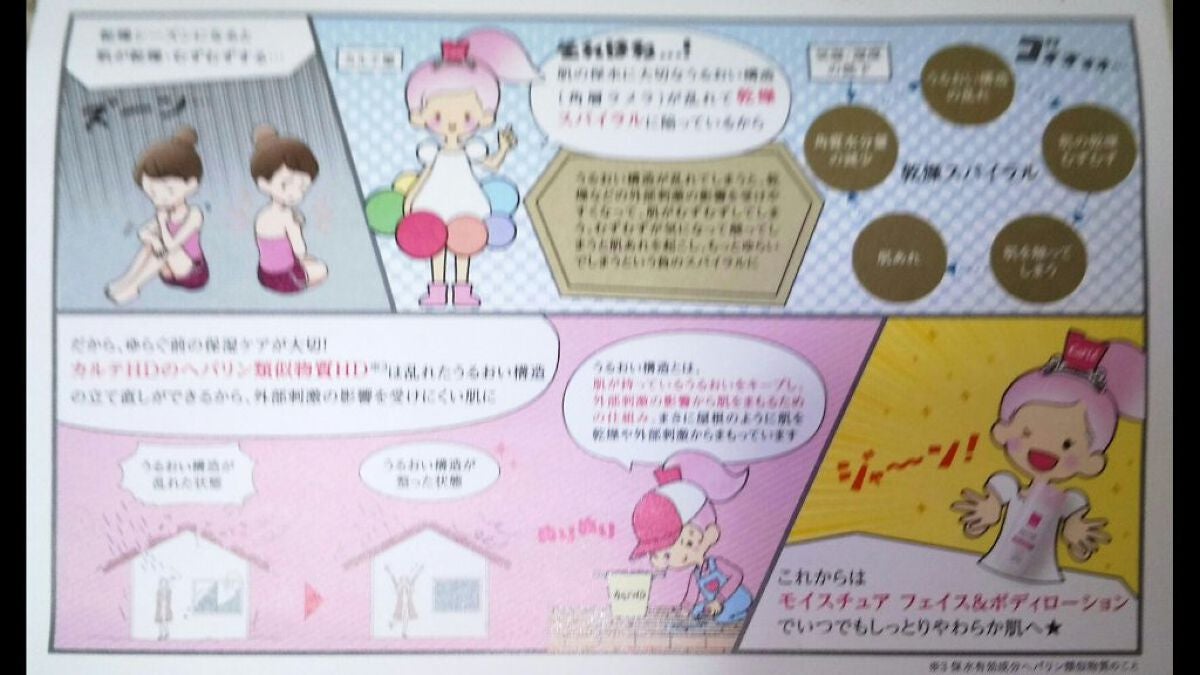 モイスチュア フェイス&ボディローション/カルテHD/ボディローションを使ったクチコミ(2枚目)