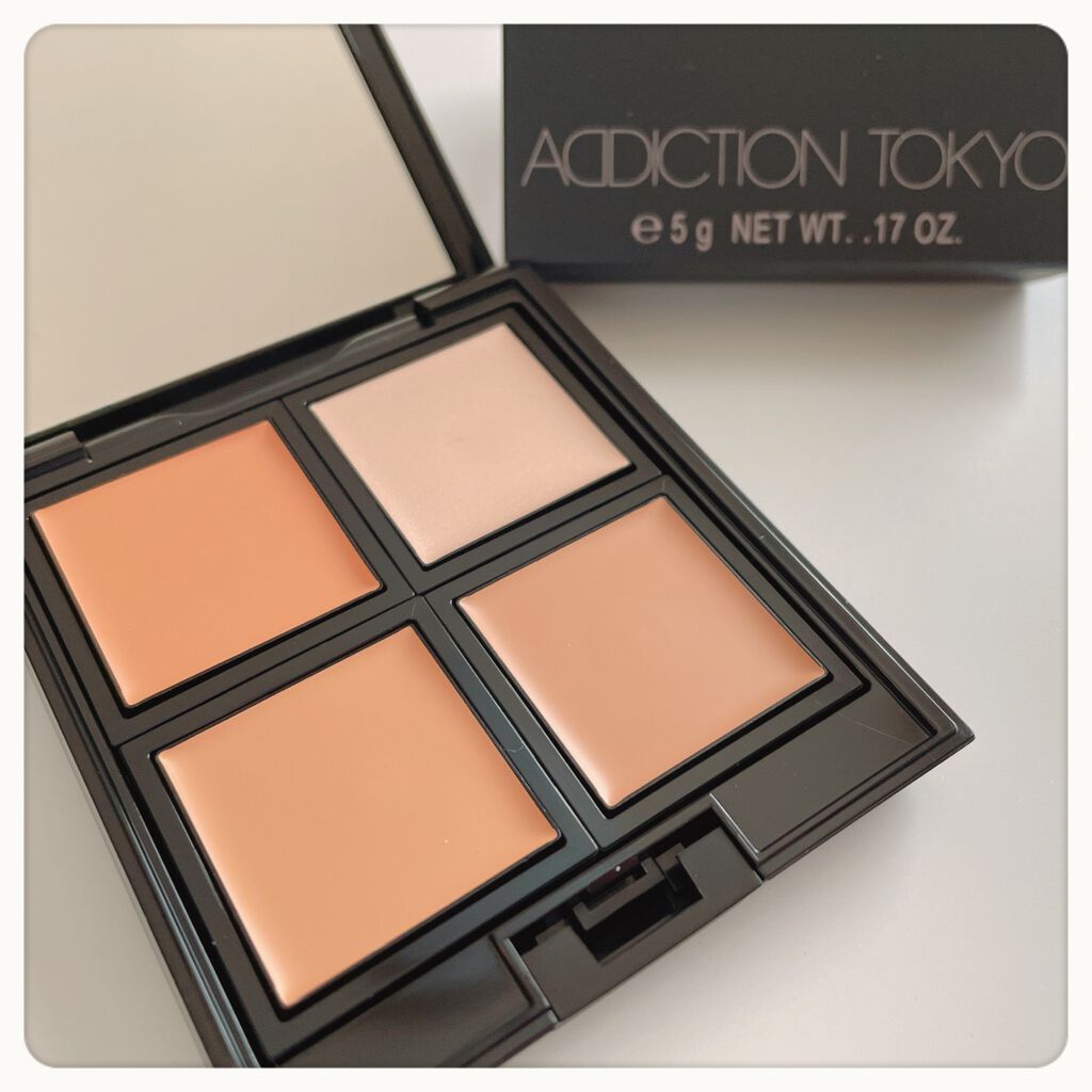 スキンリフレクト フレッシュ コンシーラー/ADDICTION/パレットコンシーラーを使ったクチコミ(1枚目)