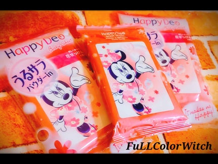 ハッピーデオ ボディシート うるサラ 花せっけん/マンダム/ボディシートを使ったクチコミ(1枚目)