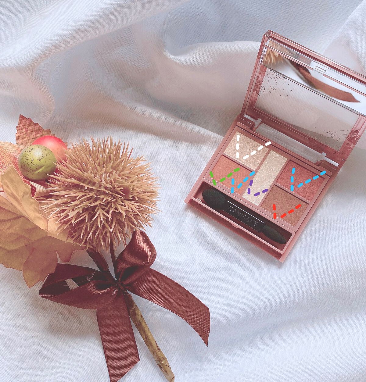 パーフェクトスタイリストアイズ/キャンメイク/アイシャドウパレットを使ったクチコミ(5枚目)