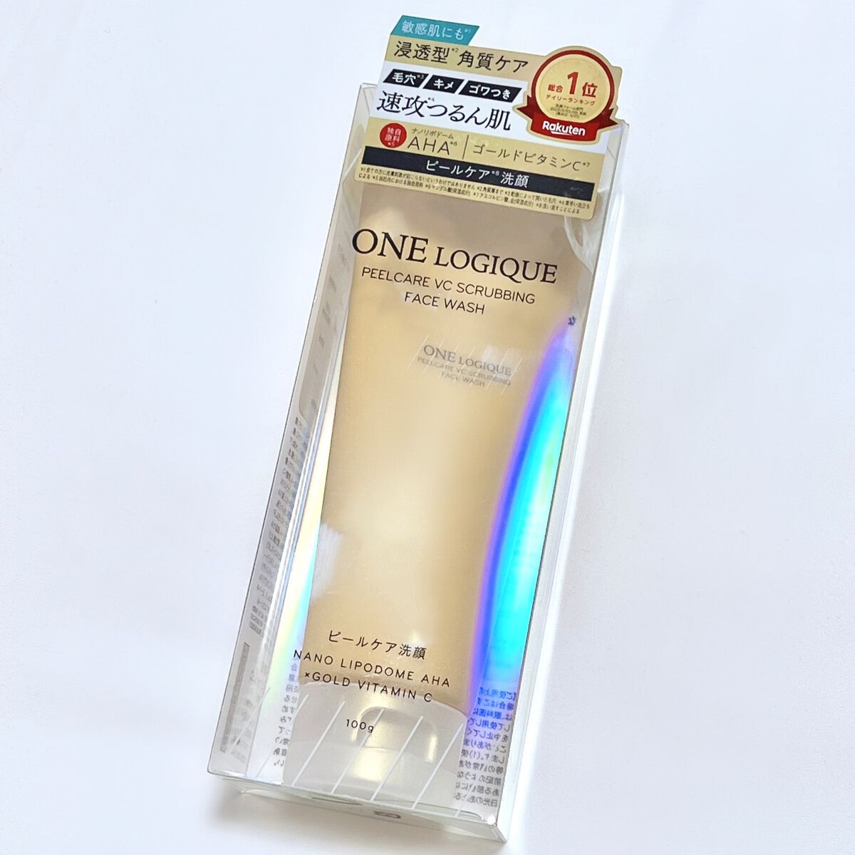 ピールケアVCスクラビングフェイスウォッシュ/ONE LOGIQUE/洗顔フォームを使ったクチコミ(1枚目)