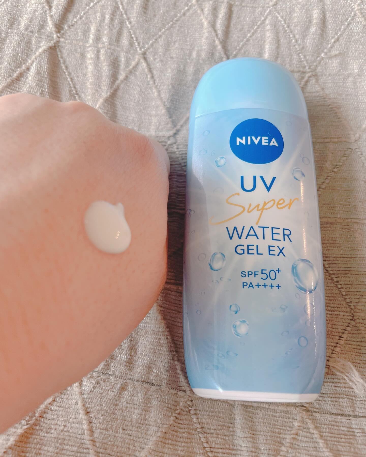 ニベアUV ウォータージェルEX/ニベア/日焼け止めジェルを使ったクチコミ（2枚目）