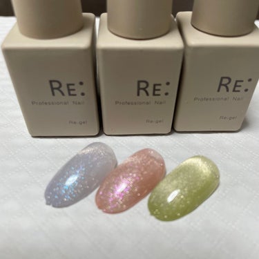 Beach Re:gel Satin series のクチコミ「
Beach

【RE: 】 Pixie magnet
131 ブルー
141 ピンク

【R.....」（3枚目）