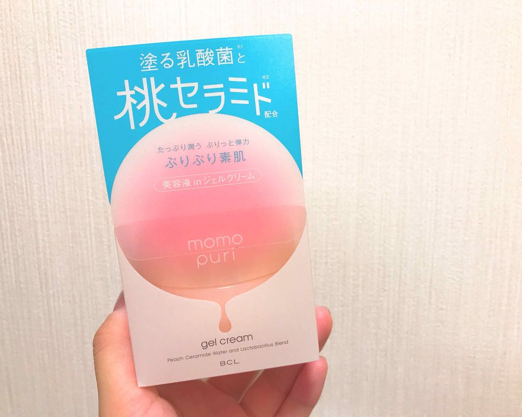 潤いジェルクリーム/ももぷり/オールインワン化粧品を使ったクチコミ（1枚目）