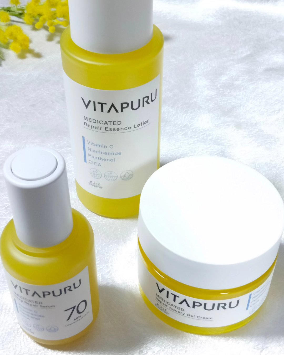  ビタプル リペア エッセンスローション/VITAPURU/化粧水を使ったクチコミ（1枚目）