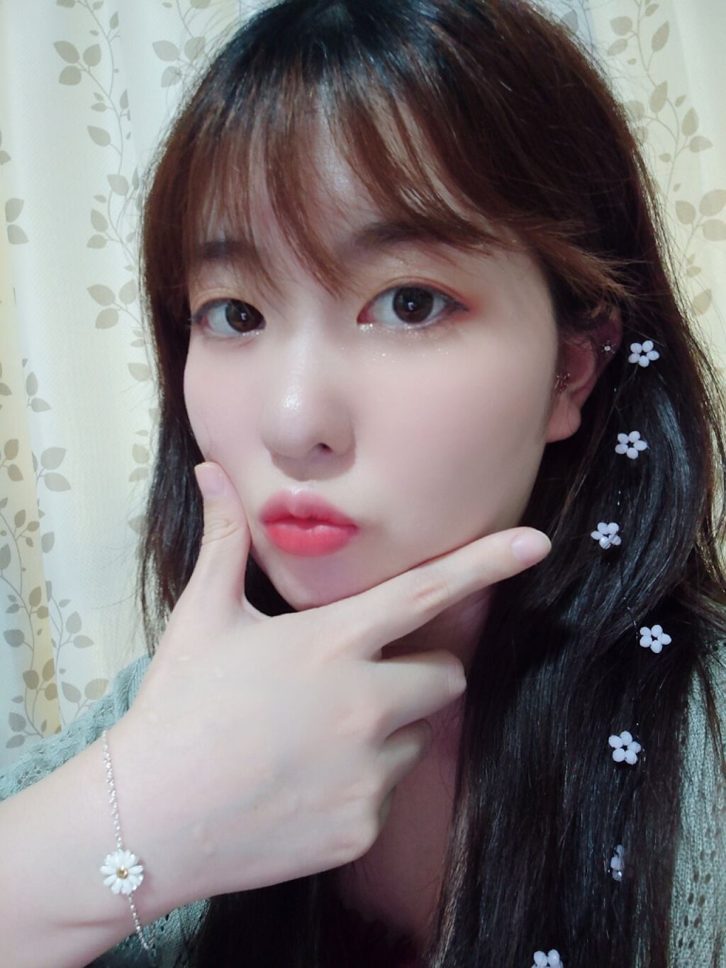 アイムティックトック ティントリップカシミア/i’m meme/リップティントを使ったクチコミ（2枚目）