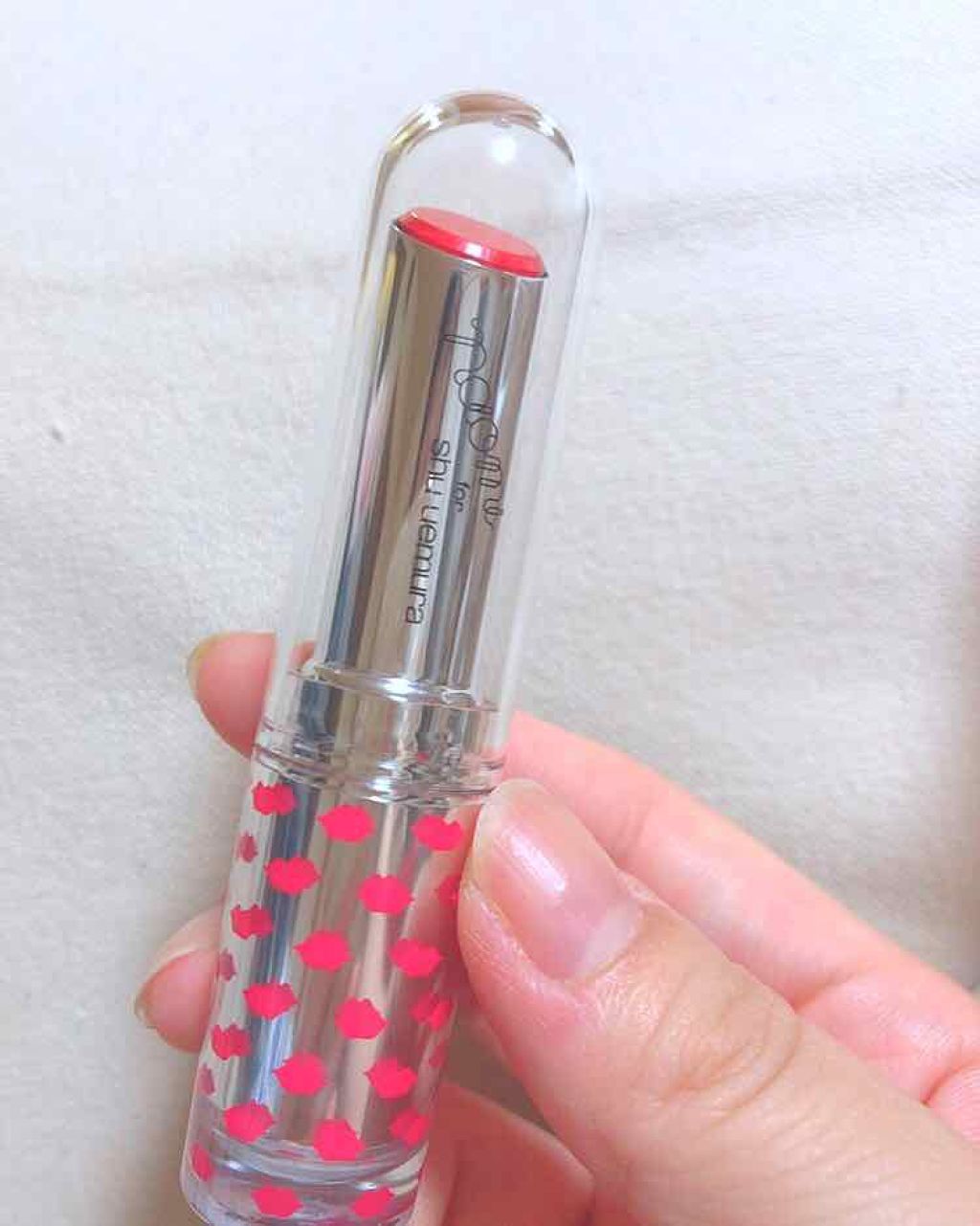 ルージュ アンリミテッド/shu uemura/口紅を使ったクチコミ(1枚目)