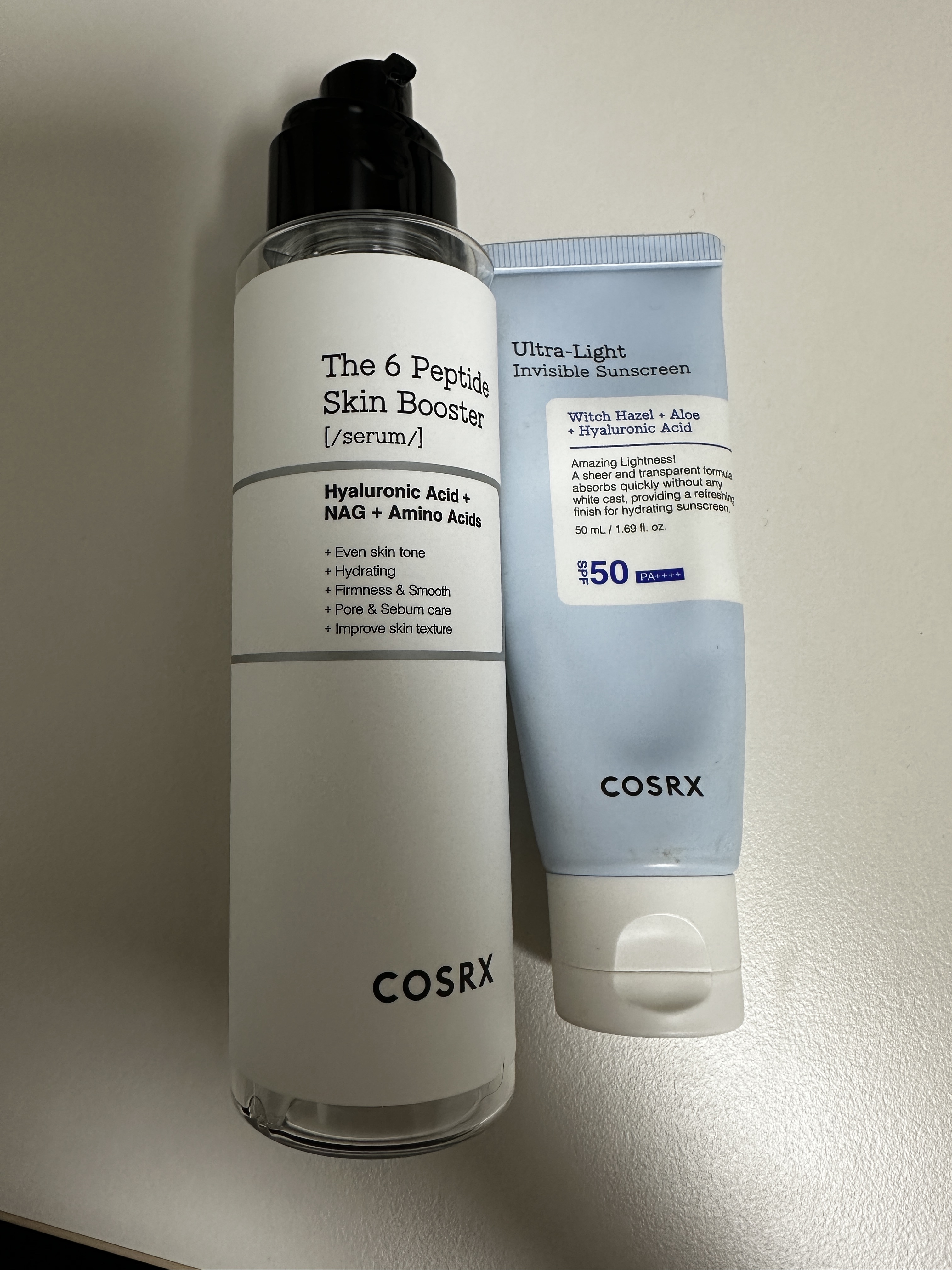 ウルトラライト透明UVクリーム/COSRX/日焼け止めクリームを使ったクチコミ（1枚目）