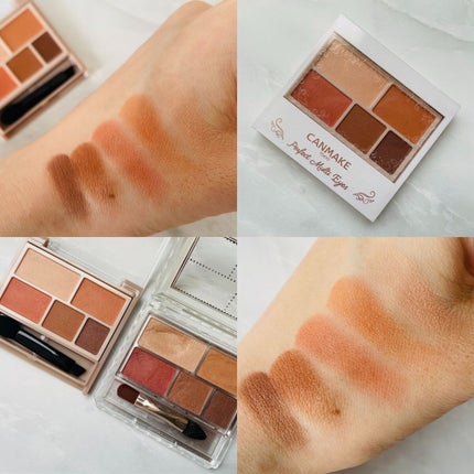 パーフェクトマルチアイズ/キャンメイク/アイシャドウパレットを使ったクチコミ(2枚目)