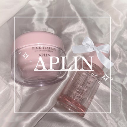 ピンクティーツリークリーム/APLIN/フェイスクリームを使ったクチコミ(1枚目)