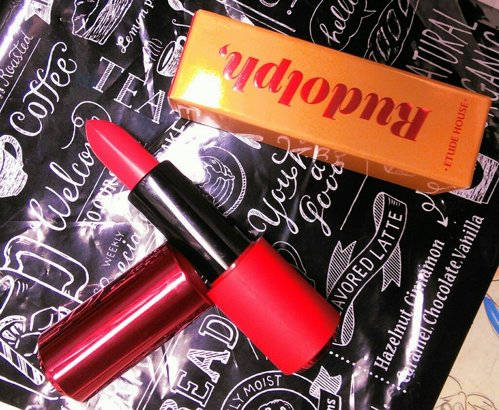 ルドルフ ベターリップトーク/ETUDE/口紅を使ったクチコミ(1枚目)