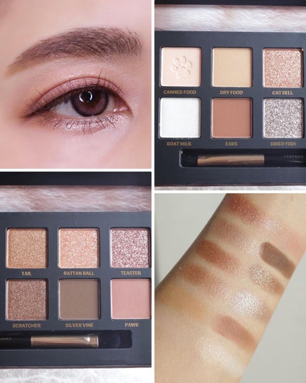 エクスプローラ12色 動物アイシャドウパレット/PERFECT DIARY/アイシャドウパレットを使ったクチコミ(4枚目)