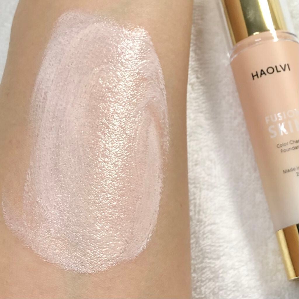 カラーチェンジファンデーション/HAOLVI/リキッドファンデーションを使ったクチコミ(5枚目)