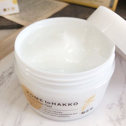 米と発酵 オールインワンジェル/菊正宗/オールインワン化粧品を使ったクチコミ(2枚目)