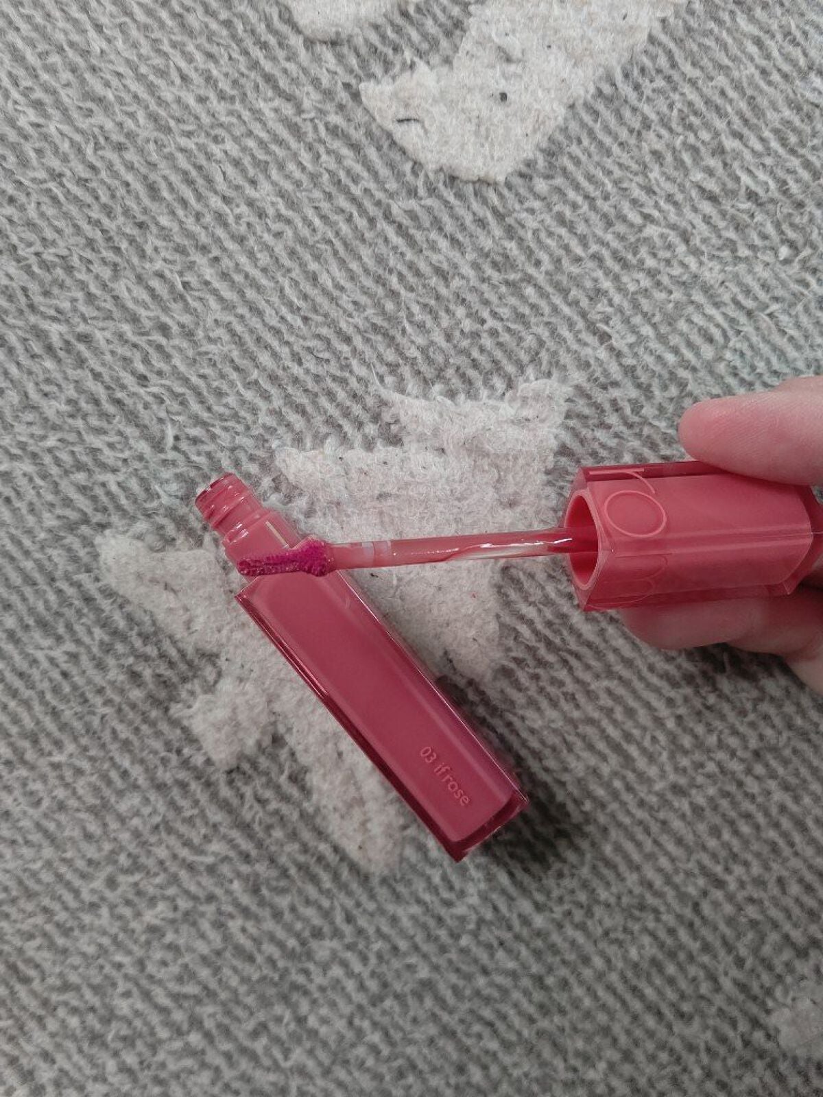 デュイフルウォーターティント/rom&nd/リップティントを使ったクチコミ(3枚目)