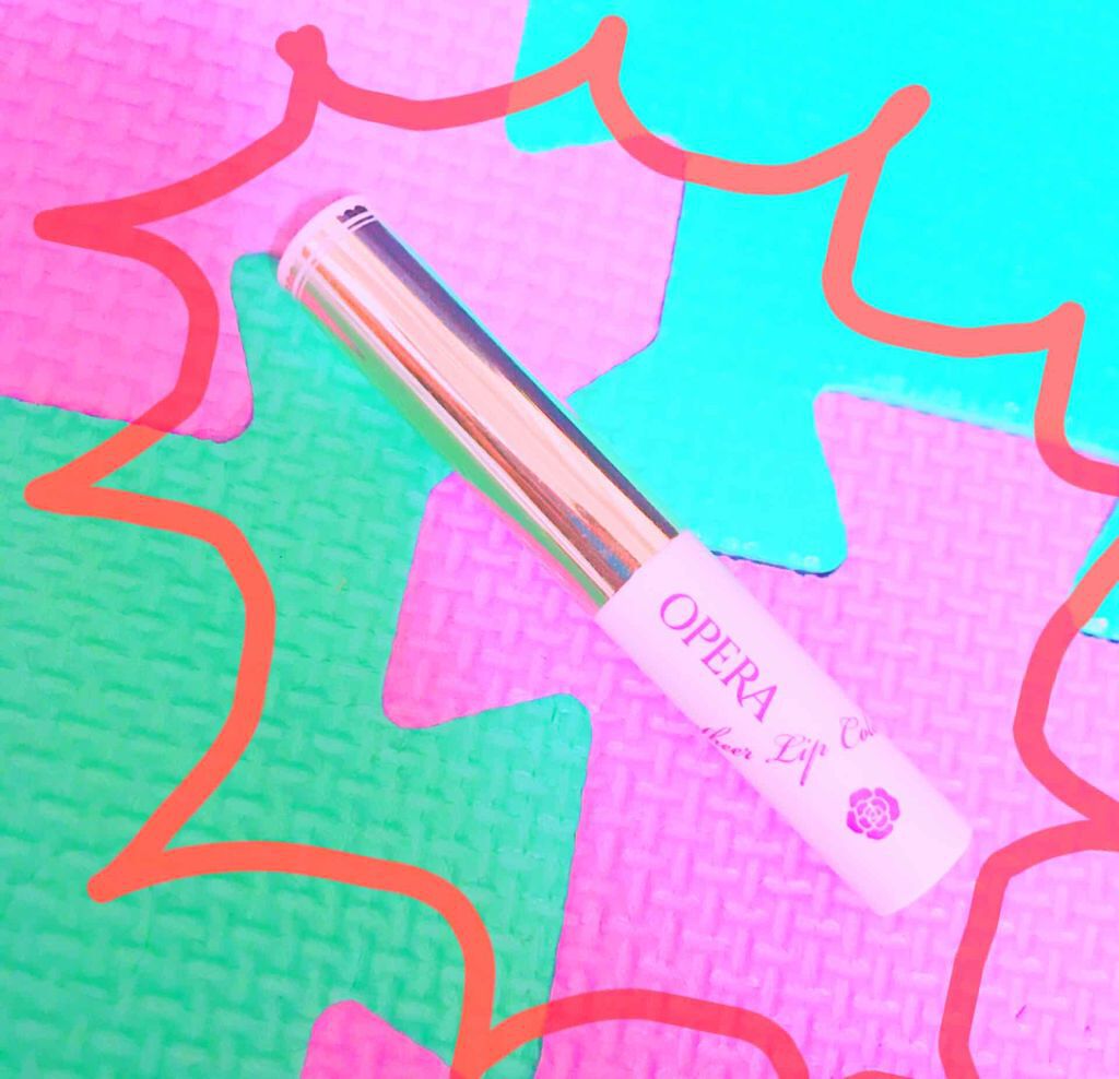 シアーリップカラー（旧） 01 ピュアレッド/OPERA/リップグロスを使ったクチコミ（1枚目）