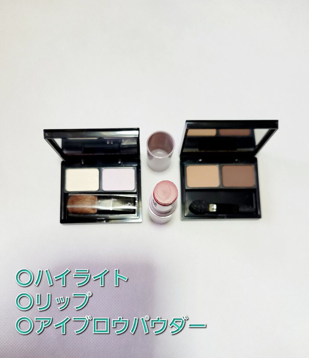 ハイライト/#4me by GU/パウダーハイライトを使ったクチコミ（2枚目）