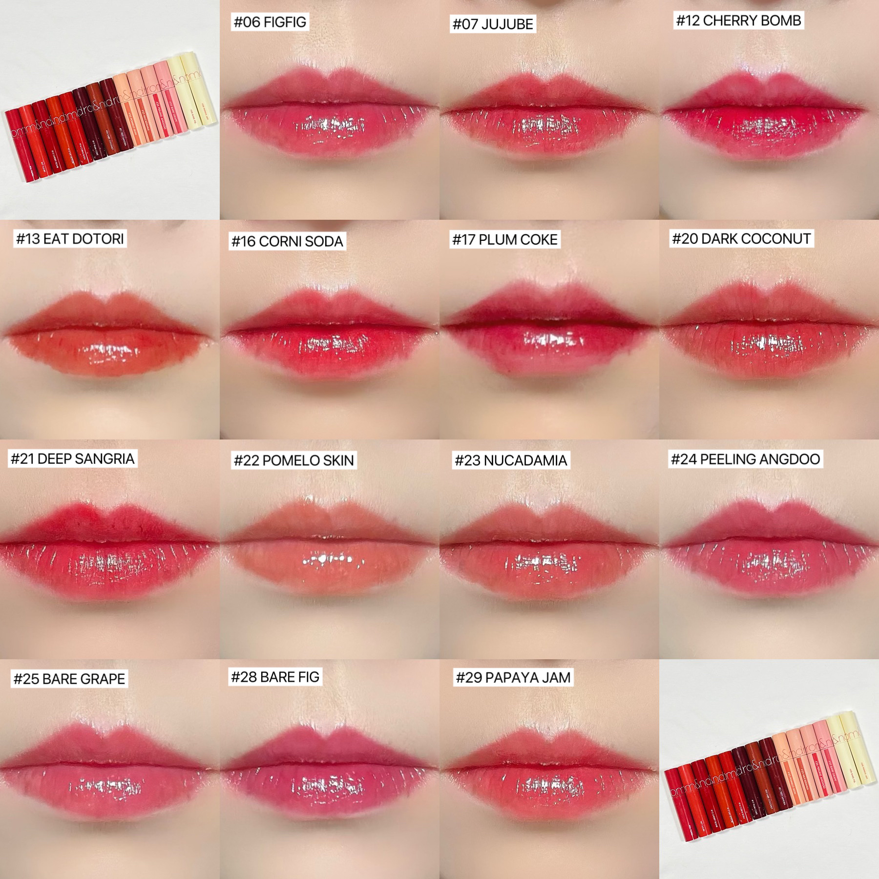 ジューシーラスティングティント/rom&nd/リップティントを使ったクチコミ（2枚目）