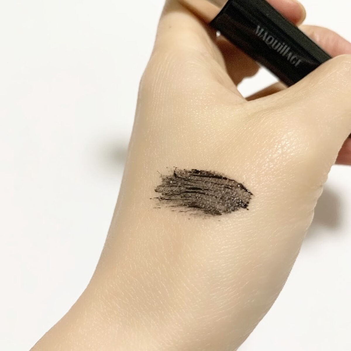 ドラマティックエッセンスマスカラ (ロング＆カール) リアルブラック/マキアージュ/マスカラを使ったクチコミ（3枚目）