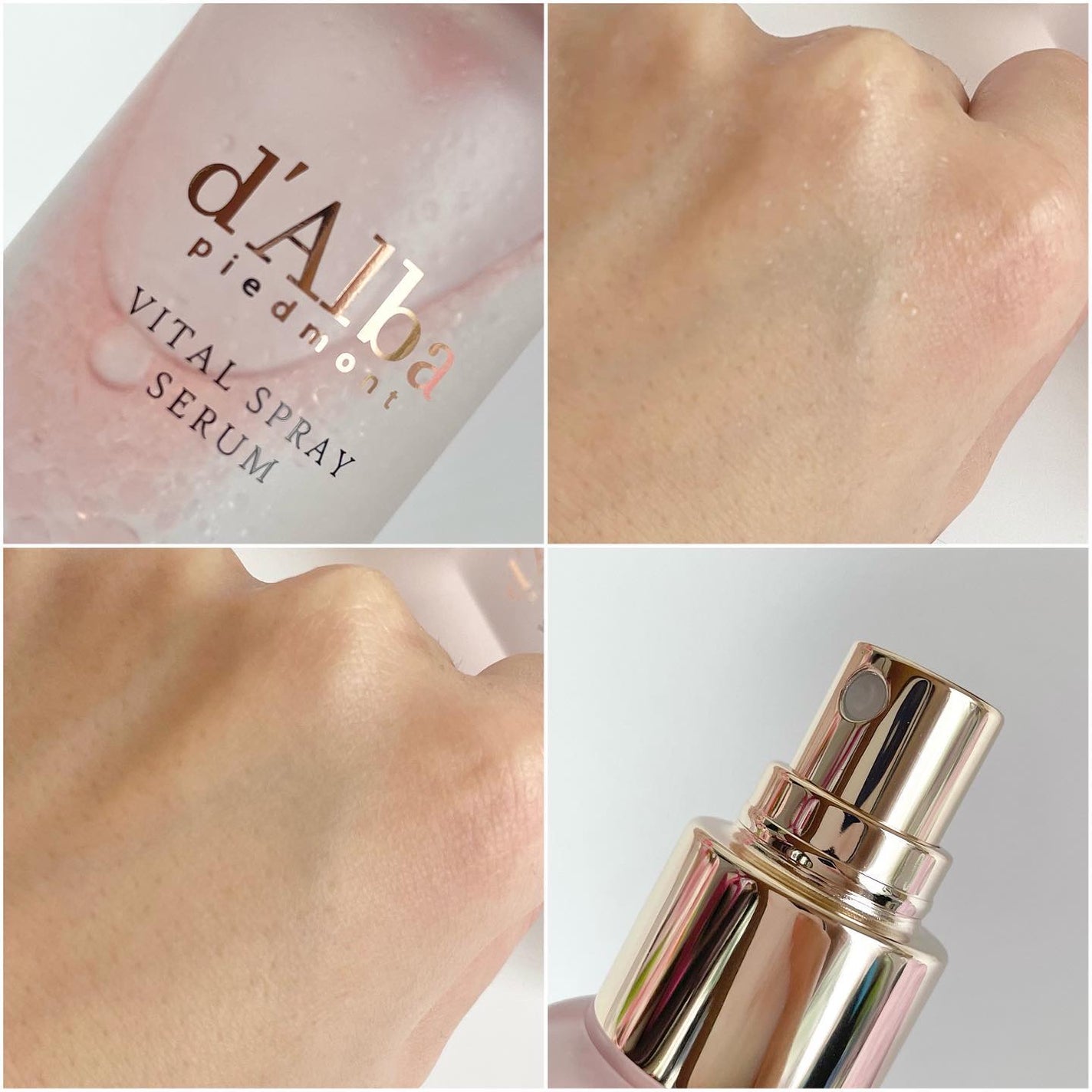 ダルバ ホワイトトリュフバイタルスプレーセラム/ダルバ/ミスト状化粧水を使ったクチコミ(3枚目)