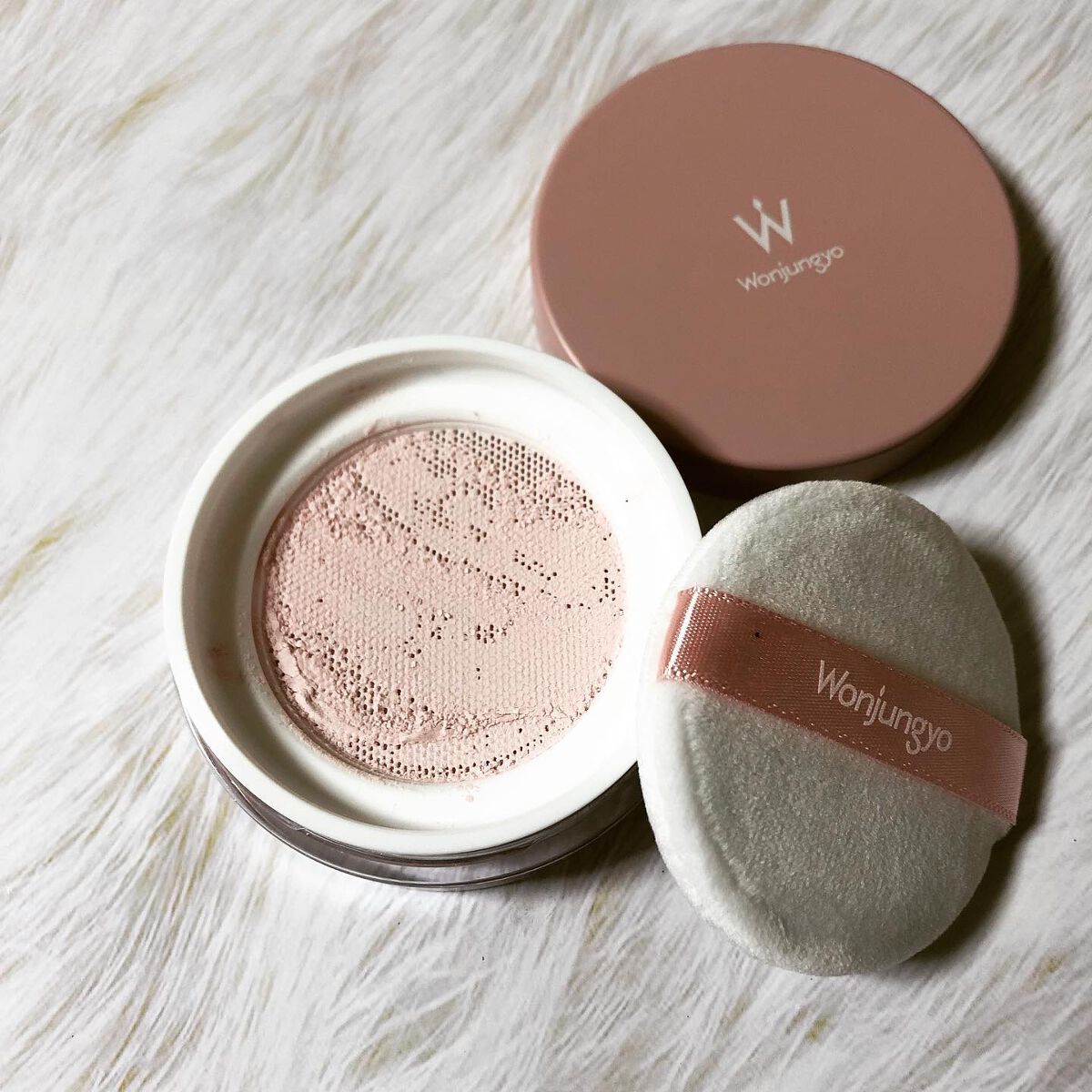 ウォンジョンヨ フィクシングブラーパウダー N/Wonjungyo/ルースパウダーを使ったクチコミ（3枚目）