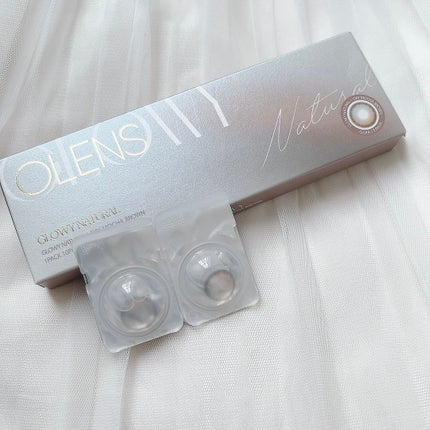 Glowy Natural 1Day モカブラウン/OLENS/カラーコンタクトレンズを使ったクチコミ(2枚目)