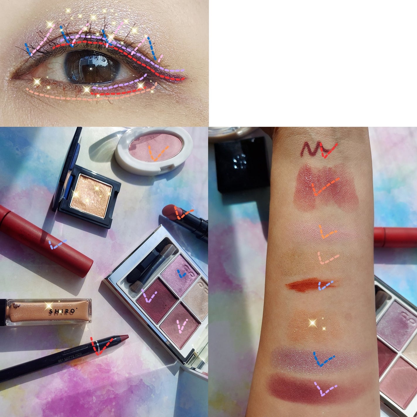 カレンデュラアイシャドウリキッド/SHIRO/リキッドアイシャドウを使ったクチコミ(6枚目)