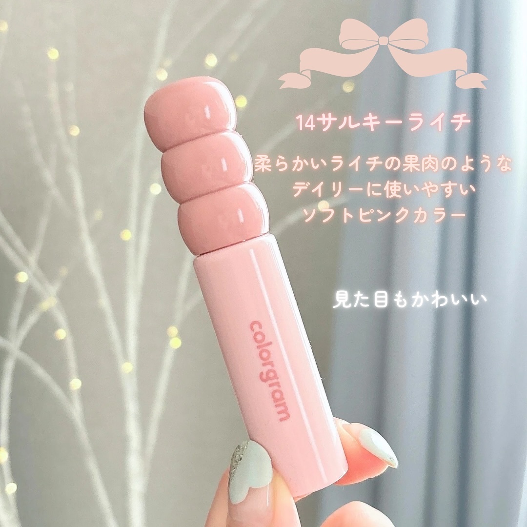 タンフルグラスティント/Colorgram/リップティントを使ったクチコミ（2枚目）