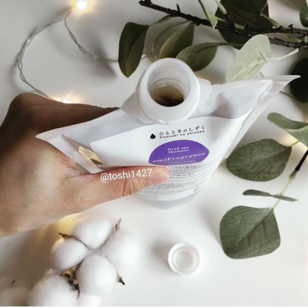 amiFragranceシャンプー／トリートメント/ひとときのしずく/サロンシャンプーを使ったクチコミ（2枚目）
