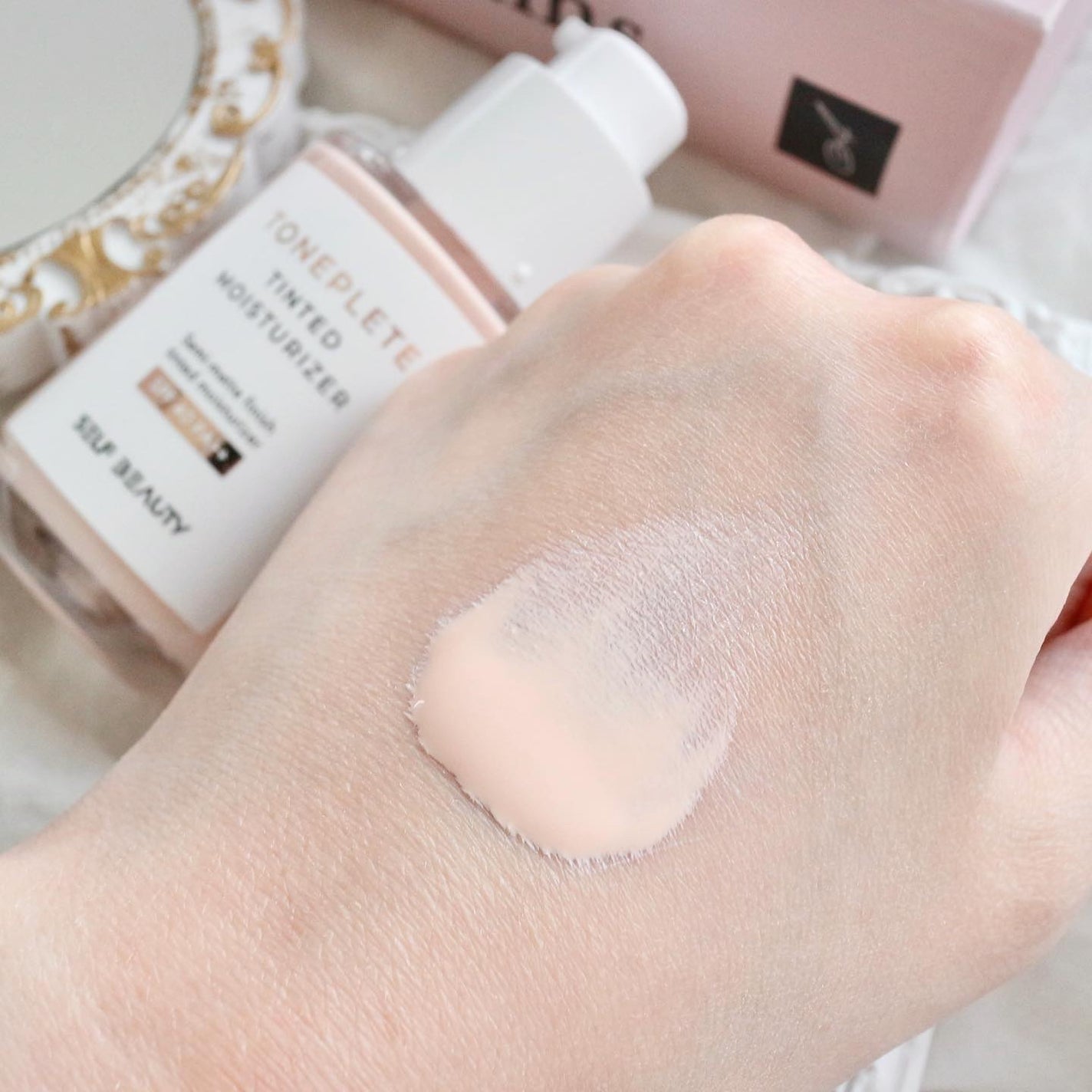 トーンアップUV下地/SELF BEAUTY/化粧下地を使ったクチコミ(4枚目)