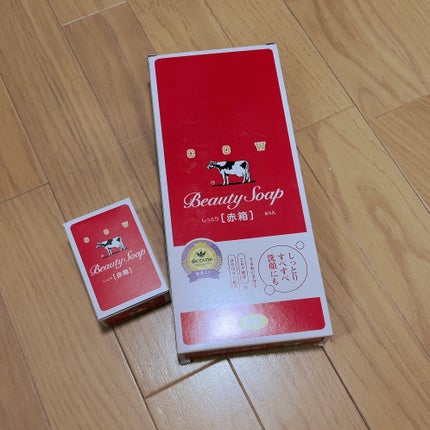 赤箱 (しっとり)/カウブランド/洗顔石鹸を使ったクチコミ(1枚目)