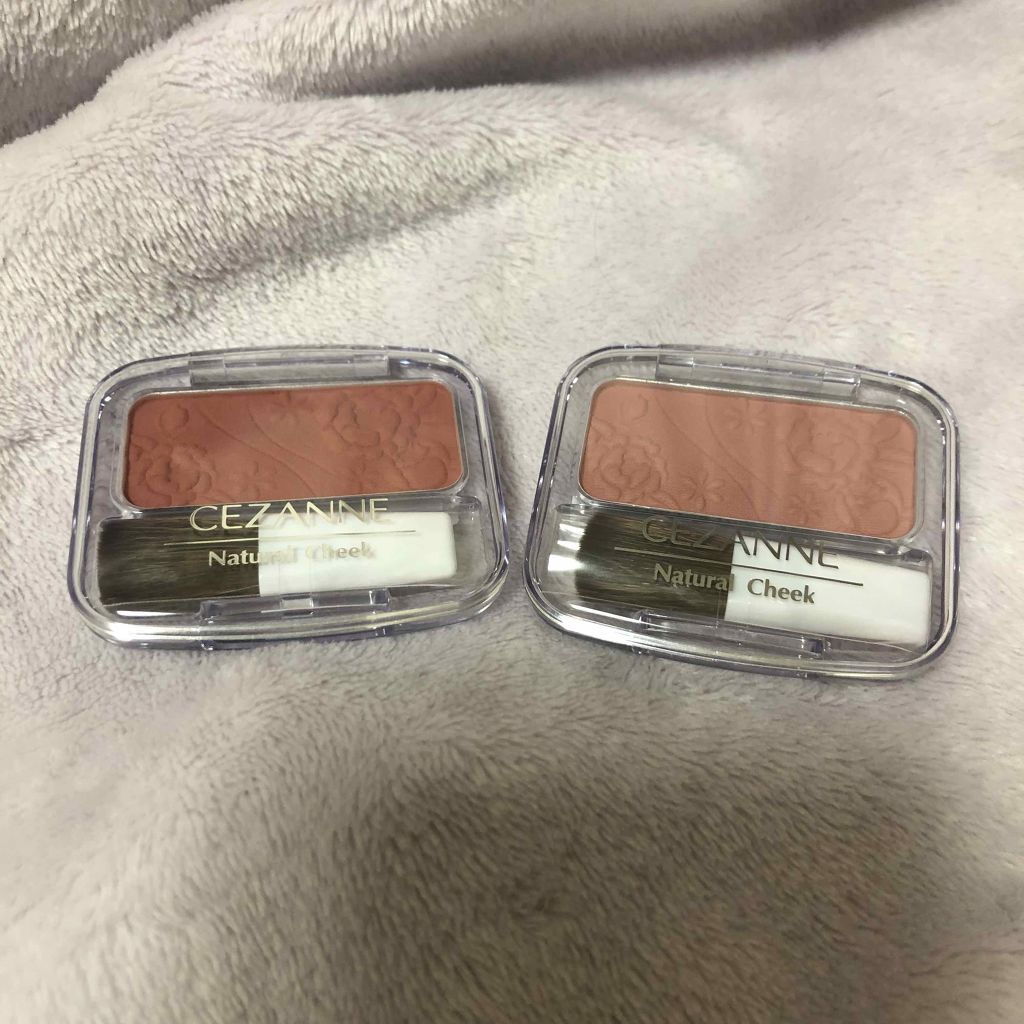 ナチュラル チークN/CEZANNE/パウダーチークを使ったクチコミ(1枚目)