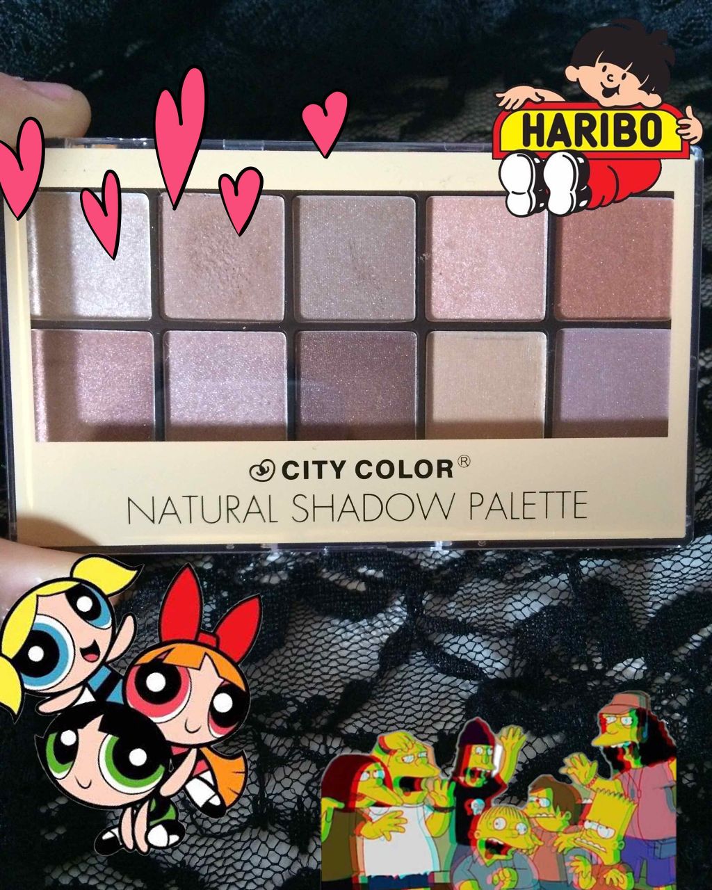 NATURAL SHADOW PALETTE/CITY COLOR/アイシャドウパレットを使ったクチコミ(1枚目)