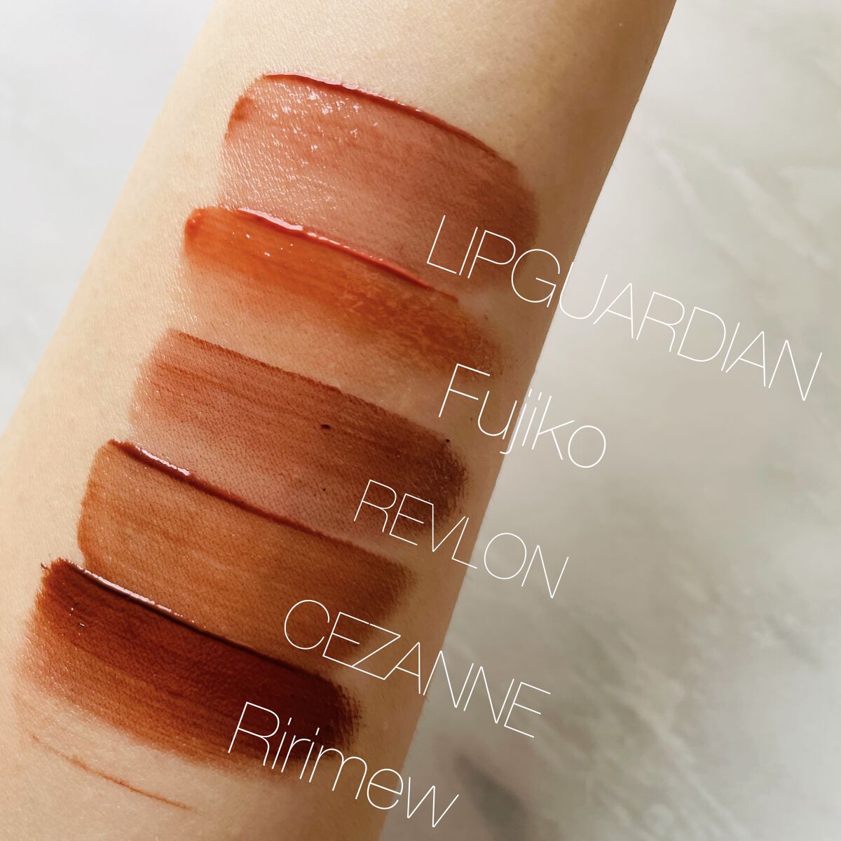 ウォータリーティントリップ/CEZANNE/リップティントを使ったクチコミ（2枚目）