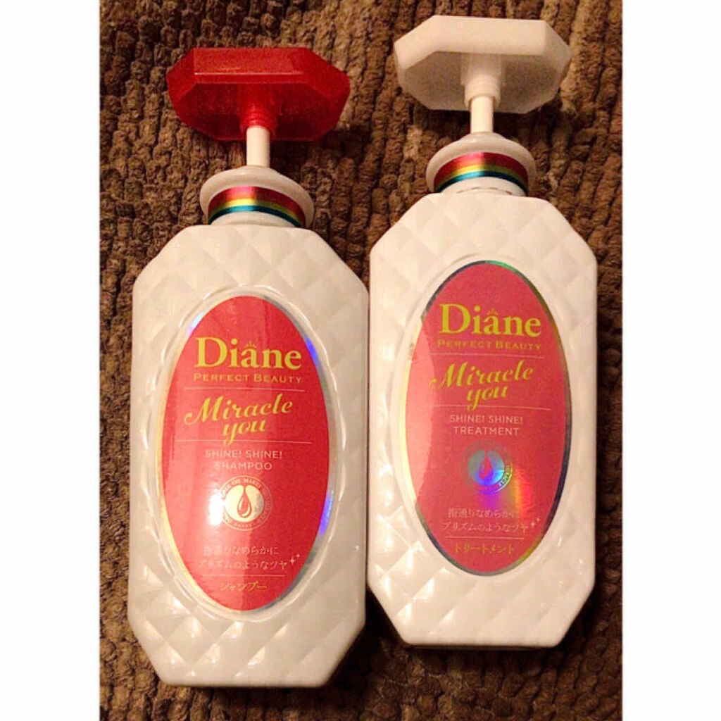 シャインシャイン/シャンプー&トリートメント/ダイアン/市販シャンプーを使ったクチコミ(1枚目)