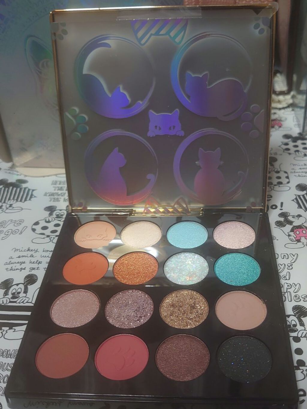 イメージ「マヤ」 アイシャドウパレット/ZEESEA/アイシャドウパレットを使ったクチコミ（3枚目）