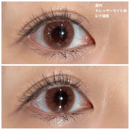 leyer Pairing Rose ブラウン 13.5/leyer/カラーコンタクトレンズを使ったクチコミ(3枚目)