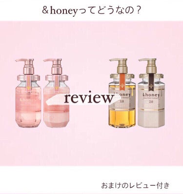 ディープモイスト シャンプー1.0／ヘアトリートメント2.0/&honey/シャンプー・コンディショナーを使ったクチコミ（1枚目）