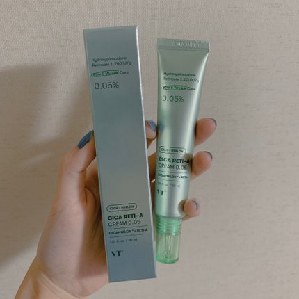 シカレチA クリーム0.05/VT/フェイスクリームを使ったクチコミ(2枚目)