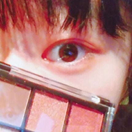 UR GLAM BLOOMING EYE COLOR PALETTE/U R GLAM/アイシャドウパレットを使ったクチコミ(4枚目)